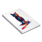 “Color Cat” Notebook – Creativity ノートブック (右側)