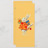 COLOR CHANGE Rabbit in Alice Wonderland ~招待状 招待状 (正面/裏面)