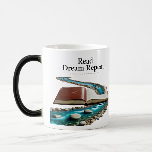 Color Changing Mug - Magic Heat Sensitive Book モーフィングマグカップ (左)