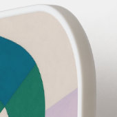 Color Circles in Harmony ピックルボールラケット (左詳細)