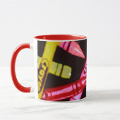 Color Crayon Elementary School Teacher Mug マグカップ (左)