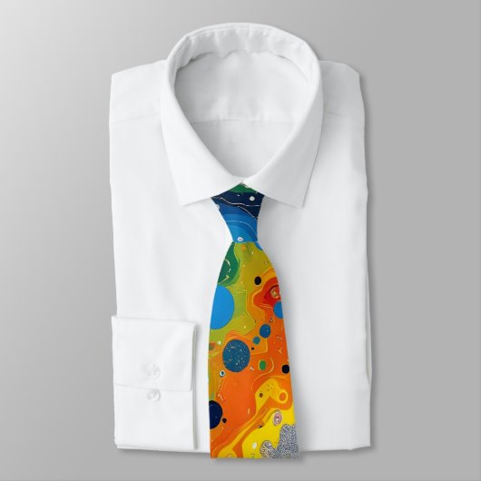 Color Drops Men's Necktie ネクタイ (タイ)