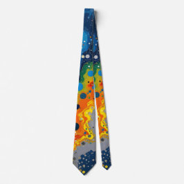 Color Drops Men's Necktie ネクタイ