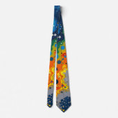 Color Drops Men's Necktie ネクタイ (裏面)