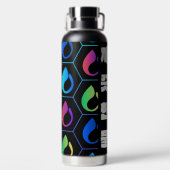 Color Drops Water Bottle ウォーターボトル (背面)