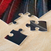 Color Explosion Parrot Art Jigsaw ジグソーパズル (側面)