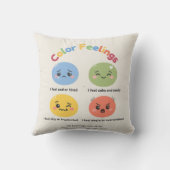Color Feelings Pillow™ – 子供向けの感情表現 クッション (裏面)