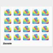 color flash スクエアシール (シート)