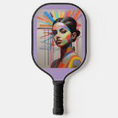 Color Flow /Artistic Pickleball Paddle ピックルボールラケット (裏面)