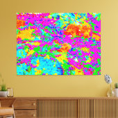 Color Flow Mosaic キャンバスプリント (インサイチュ (リビング))