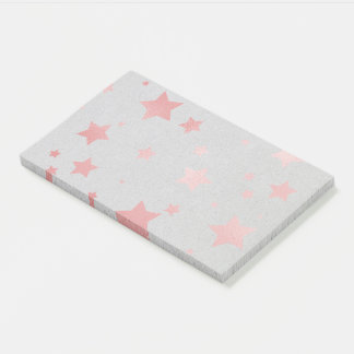 Color Foil Stars (coral) ポストイット