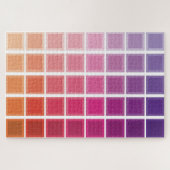 Color Gradient Squares Puzzle ジグソーパズル (横)