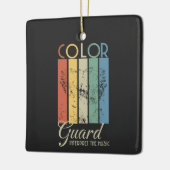 Color Guard "Interpret the Music" セラミックオーナメント (左)