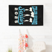 Color Guard Senior 2025クラスフラッグズ卒業 横断幕 (インサイチュ)