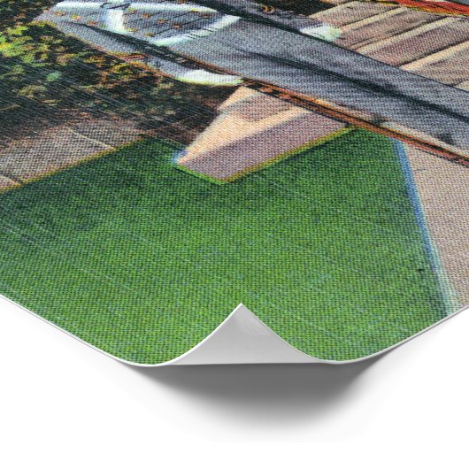 Color Guard Standing Alertの表示 ポスター (角)