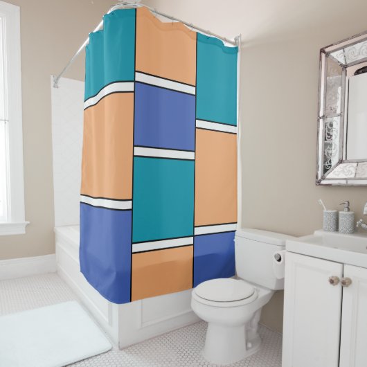 Color Harmony シャワーカーテン (インサイチュ)
