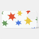Color Hexagram sheriffアイコン分離シームレスパット Case-Mate iPhoneケース (裏面 (横))