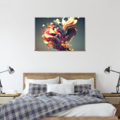 Color inspiration キャンバスプリント (インサイチュ (寝室))