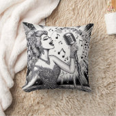 COLOR IT YOURSELF! Adult Coloring Book Poster クッション (ブランケット)