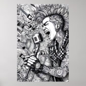 COLOR IT YOURSELF! Adult Coloring Book Poster ポスター (正面)