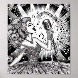 COLOR IT YOURSELF! Adult Coloring Book Poster ポスター