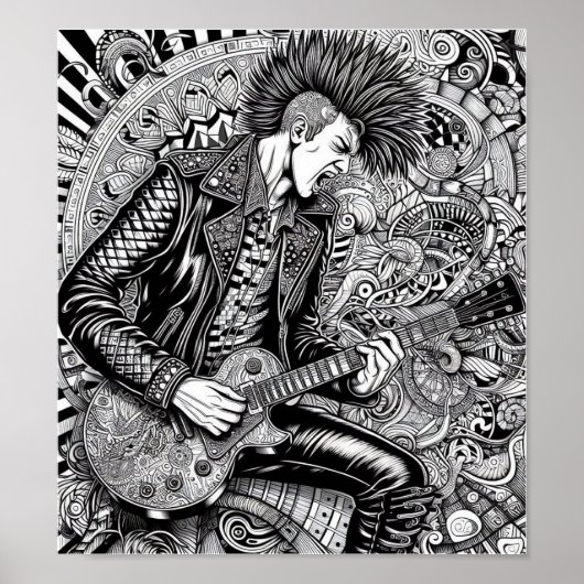 COLOR IT YOURSELF! Adult Coloring Book Poster ポスター (正面)