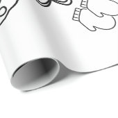 Color Me - Christmas Wrapping紙 ラッピングペーパー (ロールコーナー)