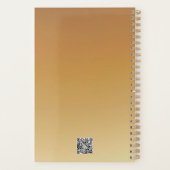 Color Me Daisies Gold Planner プランナー手帳 (裏面)