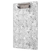 Color Me In・Flower Pattern クリップボード (左)