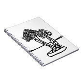 COLOR ME PALM BONSAI ノートブック (右側)