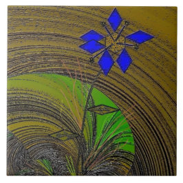 「Color My World」セラミック写真タイル タイル