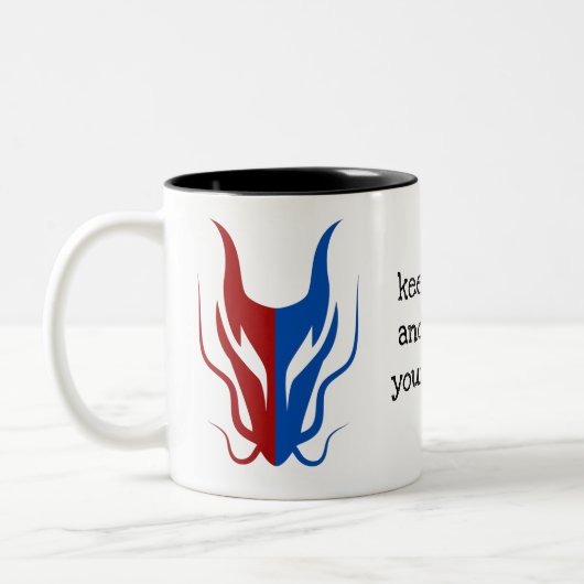 Color Mystical Dragoon Fantasy ツートーンマグカップ (左)