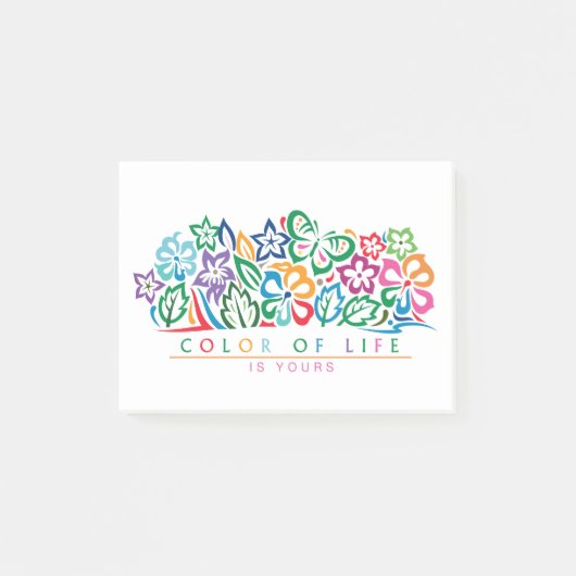 COLOR_of_life ポストイット (正面)