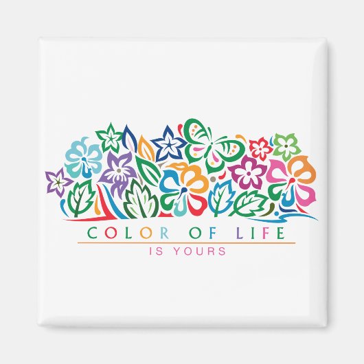 COLOR_of_life マグネット (正面)
