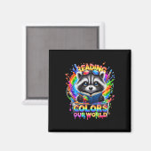 Color Our World 2025の本読の色読O マグネット (正面/裏面)