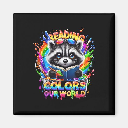 Color Our World 2025の本読の色読O マグネット (正面)