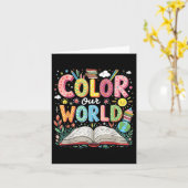 Color Our World Book 読Program 2025 Summer カード (黄色い花)