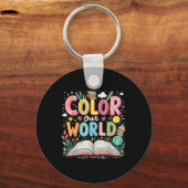 Color Our World Book 読Program 2025 Summer キーホルダー (正面)
