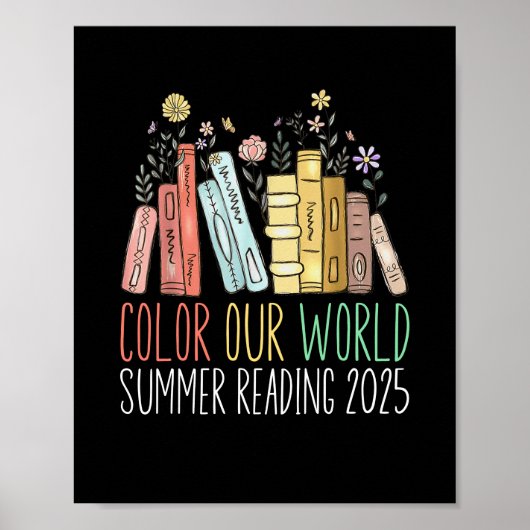 Color Our World Summer 読's 2025 ポスター (正面)