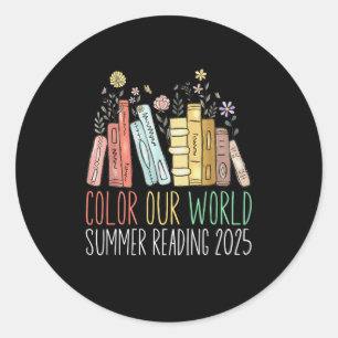 Color Our World Summer 読's 2025 ラウンドシール