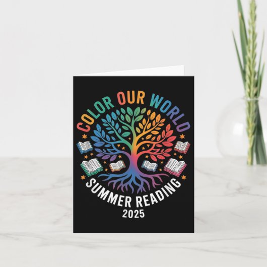 Color Our World Summer 読's Program 2025 カード (正面)