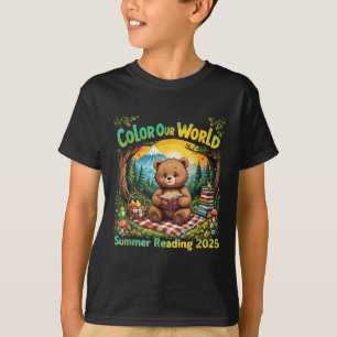 Color Our World Summer 2025 Summer's 読 Program Tシャツ