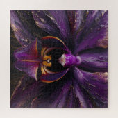 Color Paint Slowly Filling Beautiful Floral Petals ジグソーパズル (横)