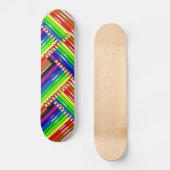 color pencil skateboard deck スケートボード (正面)
