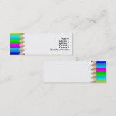 Color Pencilsプロファイルカード スキニー名刺 (正面/裏面)