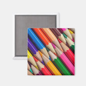 Color pencycrayons背景テクスチャ マグネット (正面/裏面)