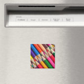 Color pencycrayons背景テクスチャ マグネット (インサイチュ (食洗機))