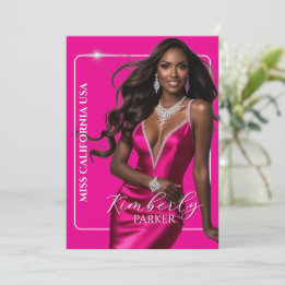 Color Pop Cutout Pageant Autograph Printed Card シーズンカード