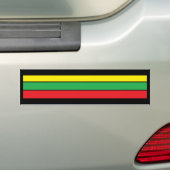 color rasta バンパーステッカー (車上)
