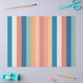 Color Shadeストライプ誕生日 薄葉紙 (クラフト)